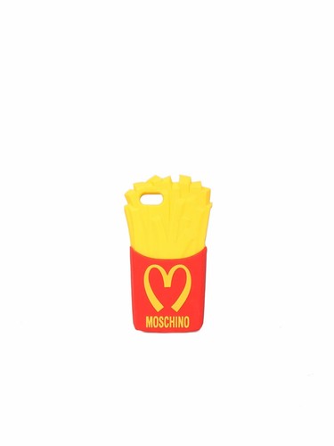 Moschino custodia gomma - in, per